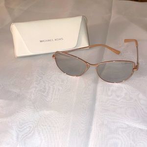 Michael Kors cat eye sunglasses. Rose gold